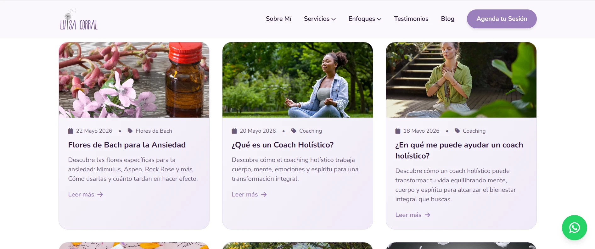 Blog de Luisa Corral Coach — listado de artículos